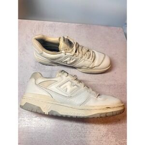 New Balance 550 Sneakers Size 10 White Low Top Athletic Shoes Casual